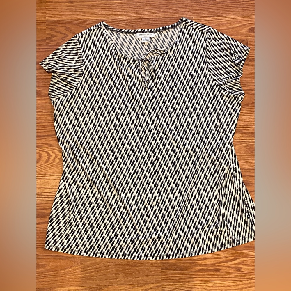 Liz Claiborne Woman 1X blouse top